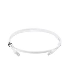 Patch Cord MC6 Modular Cat6 UTP CM LS0H 7ft Color Blanco Diámetro Reducido (28AWG) Versión Bulk (Sin Empaque Individ
