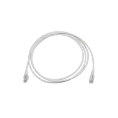 Patch Cord MC6 Modular Cat6 UTP CM LS0H 7ft Color Blanco Versión Bulk (Sin Empaque Individual)
