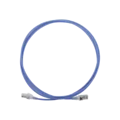 Patch Cord MC6 Modular Cat6 UTP CM LS0H 7ft Color Azul Diámetro Reducido (28AWG)