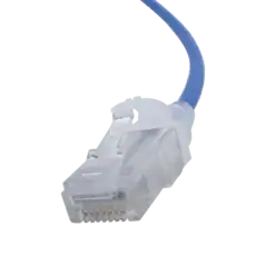 Patch Cord MC6 Modular Cat6 UTP CM LS0H 7ft Color Azul Diámetro Reducido (28AWG)