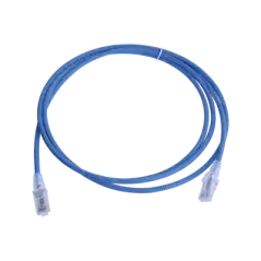 Patch Cord MC6 Modular Cat6 UTP CM LS0H 7ft Color Azul Versión Bulk (Sin Empaque Individual)