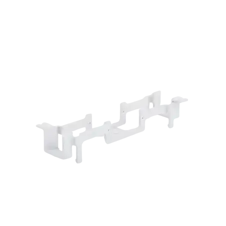 Bracket para Montaje de Regleta S66 Acepta 1 regleta M150 y 1 conector de 25 pares de cada lado
