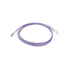 Patch Cord Z MAX Cat6A S FTP CM LS0H 7ft Color Violeta Versión Bulk