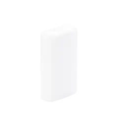 Tapa final en color blanco de PVC auto extinguible  para canaleta TEK100 (5591 02001)