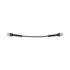 UniFi Ethernet Patch Cable Cat6 de 22 cm color negro