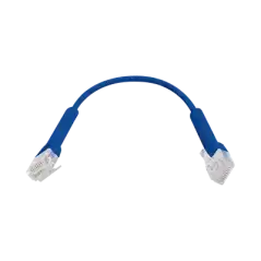 UniFi Ethernet Patch Cable Cat6 de 22 cm color azul