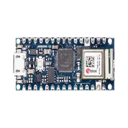 Arduino NANO 33 IOT con headers   De pequeño tamaño con conectividad WIFI es una excelente opción para IOT