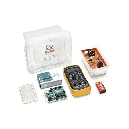 Arduino Student KitEs un completo recurso multilenguaje de aprendizaje diseñado para enseñar los fundamentos de elec