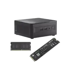 ASUS NUC KIT   ESTACION DE TRABAJO   CORE I5 12VA GENERACION   RAM 16GB   SSD 256
