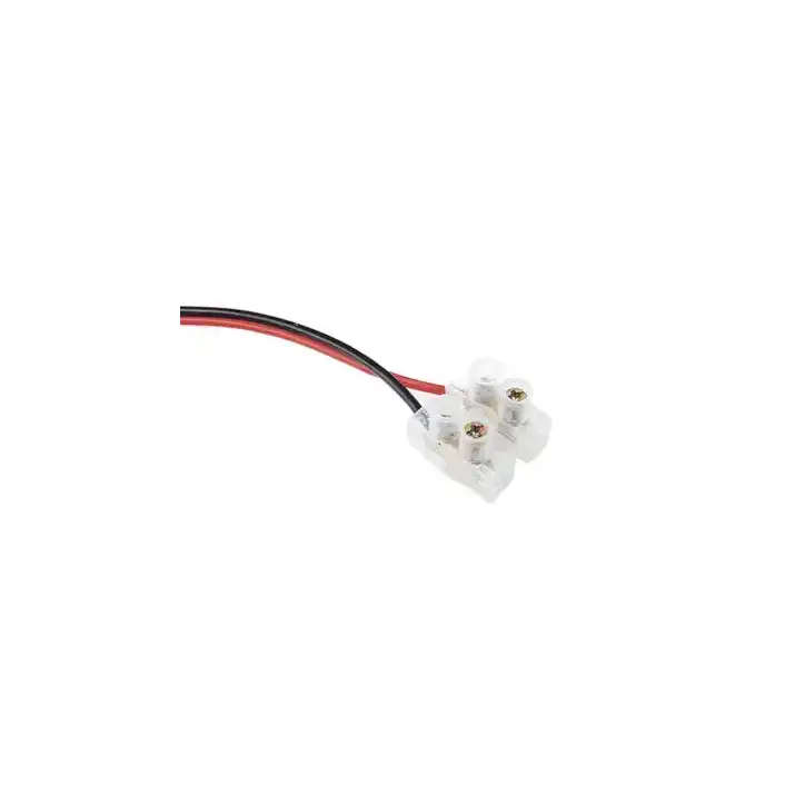 Cable de Alimentación con Conector Macho a Bloque de Terminal Atornillable Calibre 18 AWG Longitud 28.5 cm Id Cable de Alimentación con Conector Macho a Bloque de Terminal Atornillable Calibre 18 AWG Longitud 28.5 cm Id