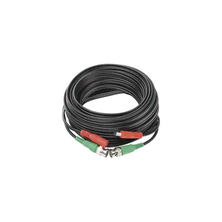 Cable coaxial ( BNC RG59 ) + Alimentación SIAMÉS 10 Metros 100 % COBRE Para Cámaras 4K Uso interior y ext Cable coaxial ( BNC RG59 ) + Alimentación SIAMÉS 10 Metros 100 % COBRE Para Cámaras 4K Uso interior y ext