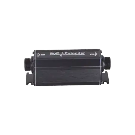 Extensor PoE 100 Metros Intemperie (IP66) 60 Watts 1 Puerto de Entrada 1 Puerto de Salida PoE No requi