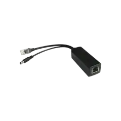 Cable divisor PoE pasivo de 48 55 Vcc   12 Vcc 2 A. Aplicaciones como adaptar micrófonos en cámaras IP