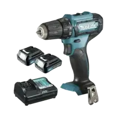 Atornillador broquero cambio rápido 3 8 in .  2 baterías 12v de 1.5 amperes y cargador.