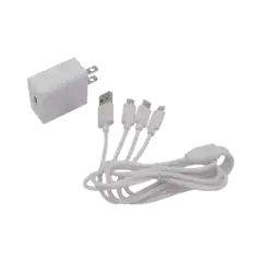 Cargador de pared USB de 5 Vcc 2A   Multi puertos   USB C   Micro USB   Tipo C   Lightning (iPhone)   Extensión de c