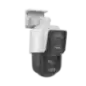 [TandemVu] PTZ IP 4 Megapixel con Cámara Panoramica 4 Megapixel 4X Zoom Dual Light (40 mts IR + 30 mts Luz Blanc