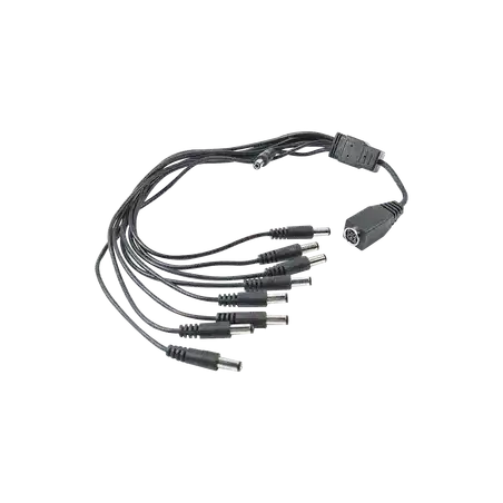 Cable con 9 Vías para Alimentar 8 Cámaras TURBOHD y DVR TURBOHD epcom   HIKVISION
