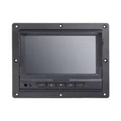 Monitor y Botones de 7 LCD   Compatible con DVR Móvil HIKVISION   Conector Tipo Aviación