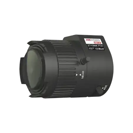 Lente Varifocal 2.7 A 13 mm   Resolución 6 Megapixel   Iris Automático   Formato 1 2.7   Compatible con Cámaras HIKV