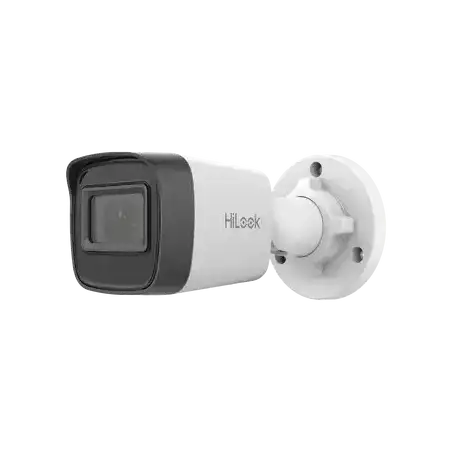 HiLook Series   Bala IP 2 Megapixel (1080p)   Lente 2.8 mm   20 mts IR   Exterior IP67   PoE   dWDR   H.265+   ONVIF