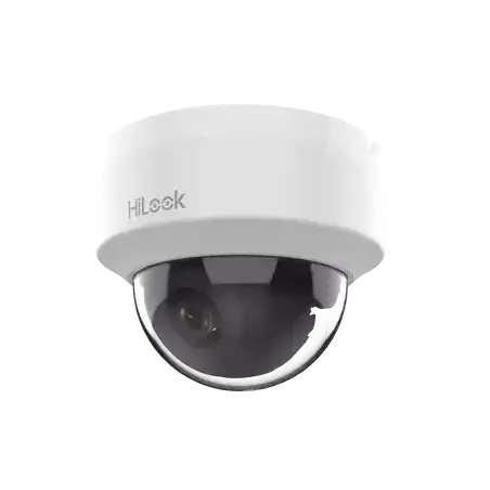 HiLook Series   Domo IP 4 Megapixel    Lente 2.8 mm (Gran Angular)   20 mts IR   Interior   PoE   dWDR   H.265+   ON