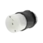 Conector Industrial con Bloqueo de Media Vuelta 20 A 120 208 V CA 4 Polos 5 Hilos Color Blanco y Negro Nema Conector Industrial con Bloqueo de Media Vuelta 20 A 120 208 V CA 4 Polos 5 Hilos Color Blanco y Negro Nema