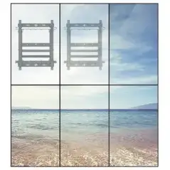 Soporte de pared para Videowall