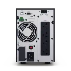 UPS de 2000 VA 1800 W Online Doble Conversión Entrada 120 Vca NEMA 5 20P Onda Senoidal Pura Tipo Torre Con 6 Tomas N