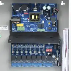 12 Vcc   10 A   fuente tipo control   8 entradas a 8 salidas   aplicaciones control de acceso alarmas y detección de