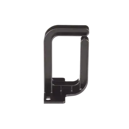 Anillo Tipo D Vertical Para Gabinetes de Telecomunicaciones 1 UR Color Negro