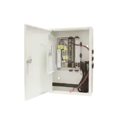 Fuente de Poder Profesional    4 Salidas   11 15 Vcc   6 Amper    Soporta Batería de Respaldo (No Incluida)   Voltaj