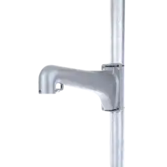 Montaje Vertical de Pared   Color Plata   Exterior