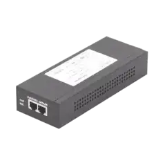 Inyector Super Hi PoE   56 Vcc   60 Watts   Para Domos HIKVISION PTZ   IP ( AE   DE)   Soporta 802.3 af   at   Para