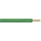 Cable Eléctrico 18 awg  color verde Conductor de cobre suave cableado. Aislamiento de PVC auto extinguible. BOBINA d