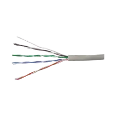 Bobina de Cable UTP 305 m. de Cobre PanNet Gris Categoría 5e (24 AWG) PVC (CM) de 4 pares