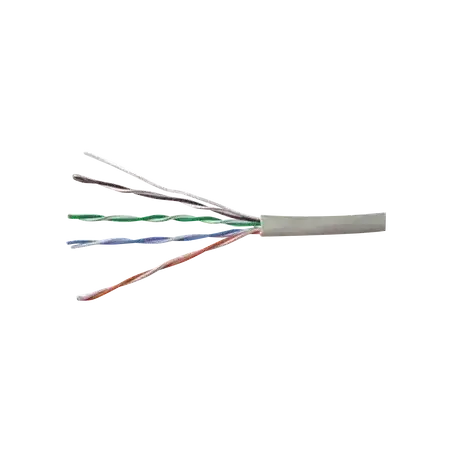 Bobina de Cable UTP 305 m. de Cobre PanNet Gris Categoría 5e (24 AWG) PVC (CM) de 4 pares