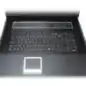 Switch KVM con Monitor de 17con Teclado y Trackpad para Rack de 1U de Cuatro Postes 8 Puertos VGA Para Acceder y Con Switch KVM con Monitor de 17con Teclado y Trackpad para Rack de 1U de Cuatro Postes 8 Puertos VGA Para Acceder y Con