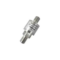 Protector Coaxial de DC a 2.5 GHz a 75 Ohms con Conectores F Hembra en Ambos Lados