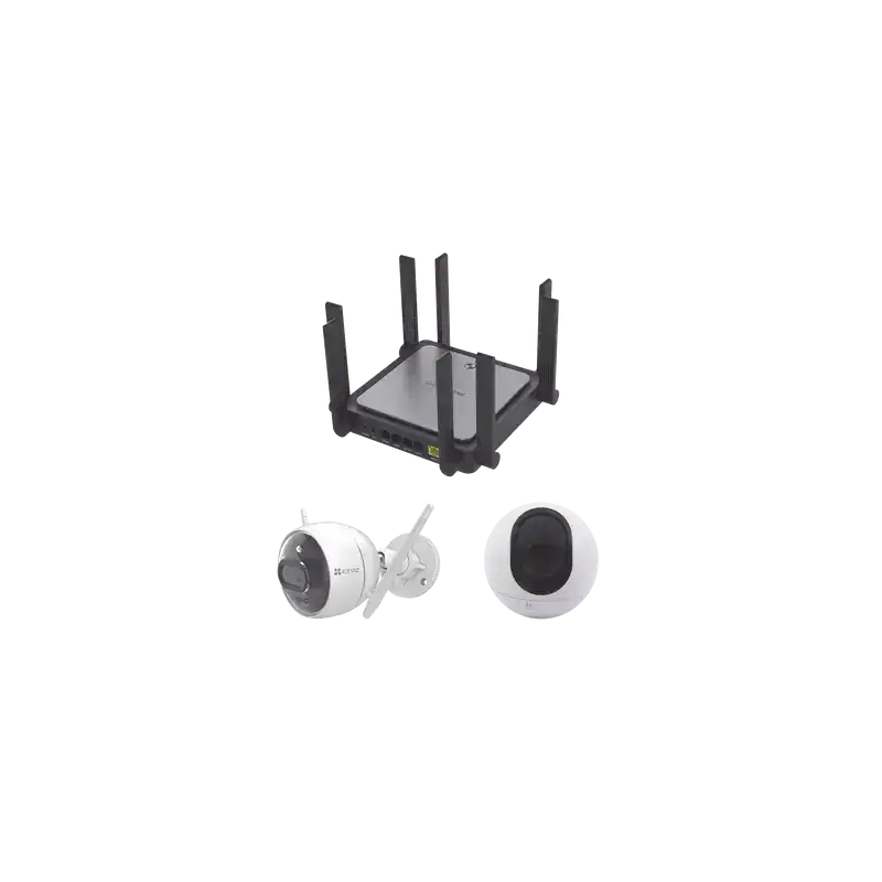 Kit de Router Ruijie Con Cámara EZVIZ I Incluye 1 PZA CS C6 1PZ C3X Un Router RGEW3200GXPRO Kit de Router Ruijie Con Cámara EZVIZ I Incluye 1 PZA CS C6 1PZ C3X Un Router RGEW3200GXPRO