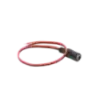 Cable con conector hembra alimentación para Vcc con puntas libres. Cable con conector hembra alimentación para Vcc con puntas libres.