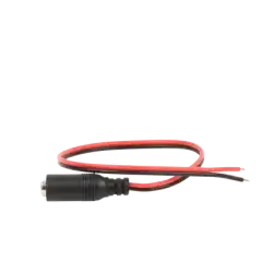 Cable con conector hembra alimentación para Vcc con puntas libres.