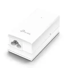 Inyector PoE Pasivo de 24V   2 puerto 10 100 1000 Mbps   Plug and Play   Montaje en Pared