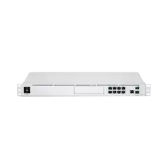 UniFi OS Console: Dream Machine Pro con 1 puerto WAN Gigabit RJ45 1 puerto WAN 10G SFP+   8 puertos LAN Gigabit RJ 4