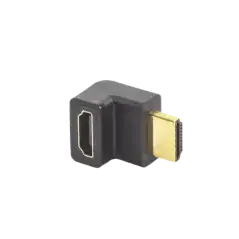 Adaptador HDMI de 90 Grados Macho a Hembra   Hacia Arriba   HDMI 2.0  4K 60Hz   Proporciona Flexibilidad Sin Doblar