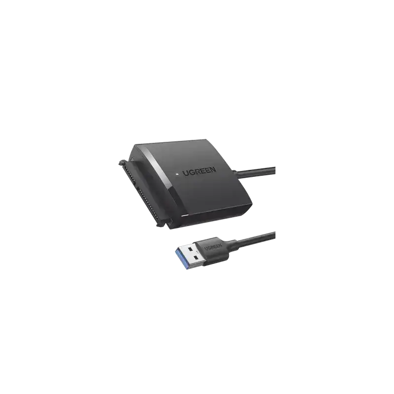Adaptador USB 3.0 a SATA III Compatible con Disco Duro HDD y SSD de 2.5 y 3.5 de hasta 12 TB Velocidad USB 3.0 d|UGREEN|Servidores Almacenamiento|Tecnolobit Shop