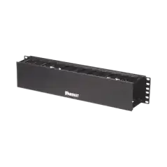 Organizador de Cables Horizontal PatchLink Sencillo (Solo Frontal) Para Rack de 19in 2UR