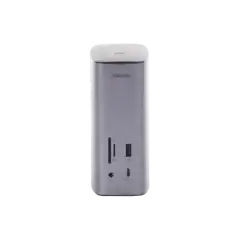 HUB USB C (Docking Revodok Pro) 12 en 1   2 USB A 3.0   1 USB C PD Carga 100W   1 USB A 3.1   1 USB C 3.1   HDMI 4K