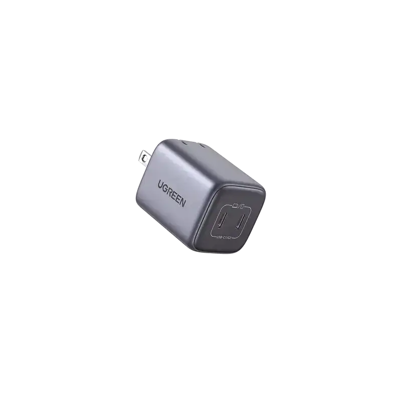 Cargador de 45W serie Nexode Mini 2 Puertos USB C de Carga Rápida Tecnología GaN II Power Delivery 3.0 Quick Cargador de 45W serie Nexode Mini 2 Puertos USB C de Carga Rápida Tecnología GaN II Power Delivery 3.0 Quick