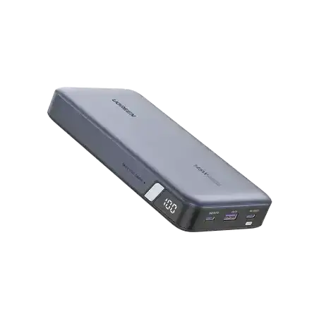 Power Bank de 25000mAh   3 Salidas 145W Max.   USB A + 2 USB C   PD 3.0 QC3.0   FCP   SCP   Pantalla Inteligente   C