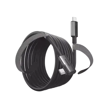Cable USB C a USB C (Cable Link)   5 metros (16 pies)    Transferencia de Alta Velocidad   Carga Rápida   Un Extremo